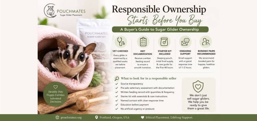 Pouchmates Review: A Responsible Guide to Sugar Glider Ownership